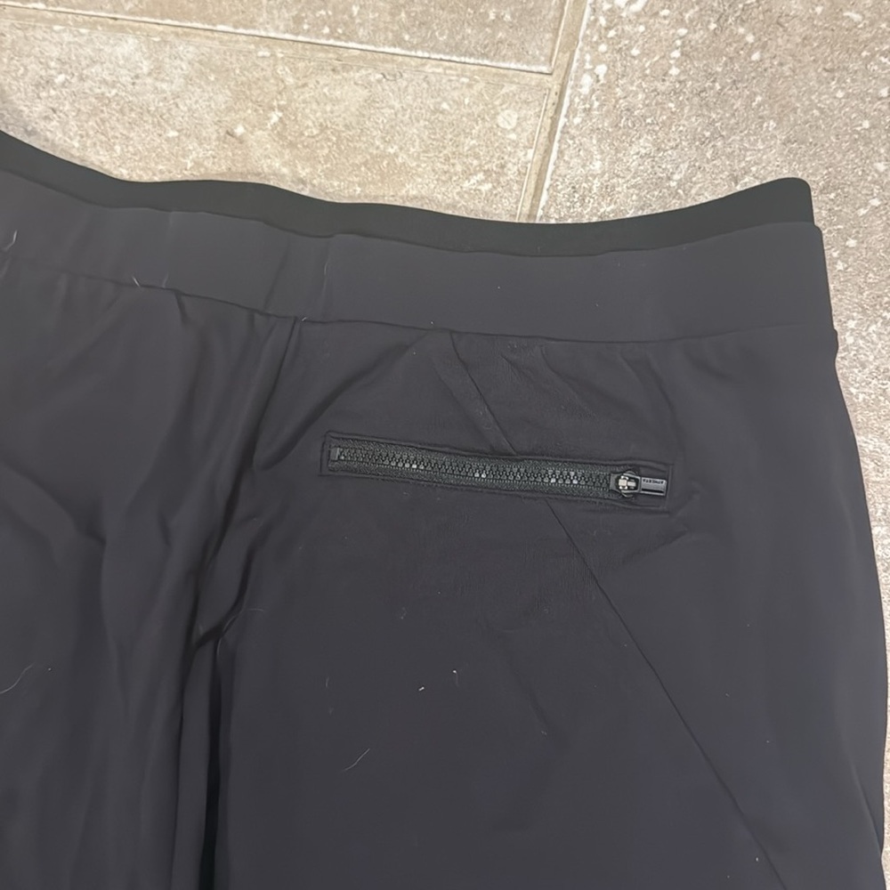 Women's Athleta Medium‎ Black Venice Pintuck Pant - Picture 4 of 6